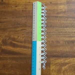 NWOT - Handmade Sterling Silver Anklet